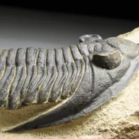 trilobit  Zlichovaspis rugosa